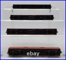Kato 106-029 N Scale Southern Pacific Daylight Smooth Side 4-Car Passenger Set