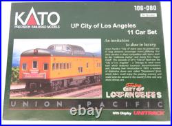 Kato 106-080 N Scale UP Union Pacific City of Los Angeles 11 Car Passenger Set