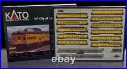 Kato 106-080 N Scale UP Union Pacific City of Los Angeles 11 Car Passenger Set
