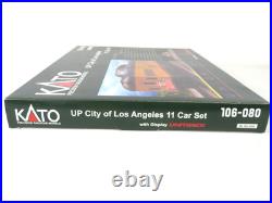 Kato 106-080 N Scale UP Union Pacific City of Los Angeles 11 Car Passenger Set