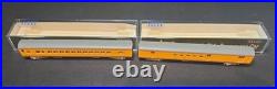 Kato 106-1001 Smoothside Passenger Car Set A Union Pacific 4 Car Set N Scale