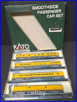 Kato 106-1102 Smoothside Passenger Car Set B Union Pacific-2 4 Car Set N Scale Kato 106-1102 Smoothside Passenger Car Set B Union Pacific-2 4 Car Set N Scale
