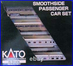 Kato 106-1401 Santa Fe Smooth Side Passenger Car Set E