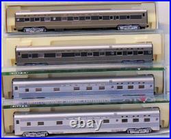 Kato 106-1401 Santa Fe Smooth Side Passenger Car Set E