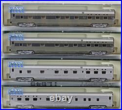 Kato #106-1401 Smothside Passenger Car Set E Santa Fe Pullman NEW