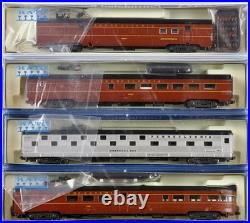 Kato #106-1504 Corrugated Passenger Car (Set A) 4 Car Set Pennsylvania NEW