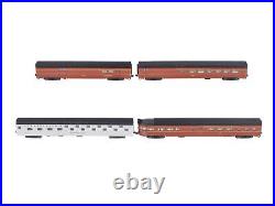 Kato 106-1504 N Pennsylvania Corrugated Passenger Cars (Set of 4) LN/Box