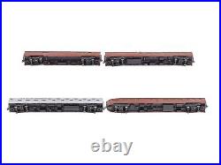 Kato 106-1504 N Pennsylvania Corrugated Passenger Cars (Set of 4) LN/Box