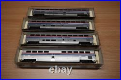 Kato 106-3501 Amtrack Superliner Passenger Car Phase III 4 Car Set A