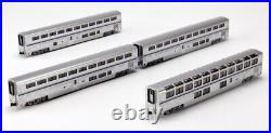Kato 106-3516 N Scale Amtrak Superliner Phase Ivb Passenger Car Set B (Set of 4)