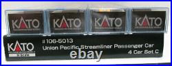 Kato 106-5013 N Scale Union Pacific Streamliner Passenger Set EX/Box