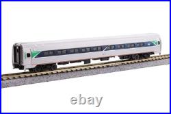 Kato 106-8021 N Amfleet I 4 Car Bookcase Set Phase VII Amtrak passenger cars