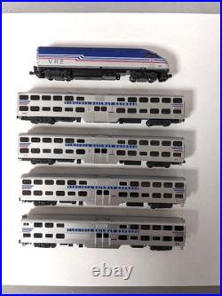 Kato #106-8705 Virginia Railway Express Diesel 4 Car Passenger Set N Scale C-8