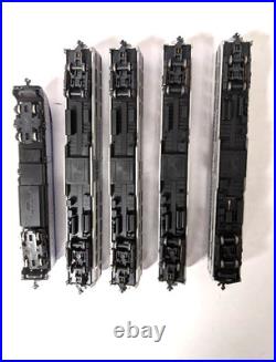 Kato #106-8705 Virginia Railway Express Diesel 4 Car Passenger Set N Scale C-8
