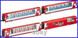 Kato 10-1146 Glacier Express 4 Car Passenger Add-On set N scale trains Japan