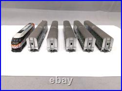 Kato #176-9105 Metra Diesel with #106-8702 5 Car Passenger Set N Scale C-8