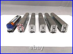 Kato #176-9105 Metra Diesel with #106-8702 5 Car Passenger Set N Scale C-8
