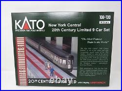 Kato N 106-100 New York Central 20th Century Limited Passenger Car Train Set