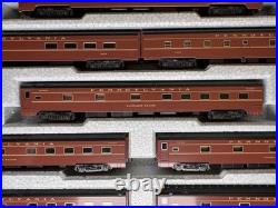 Kato N Scale Broadway Limited 10-car Passenger Set 106-069 PRR