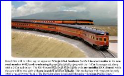 Kato N Scale Southern Pacific Lines Daylight 10 Car Passenger Set Pre Order
