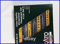 Kato N Scale Union Pacific Streamliner Passenger Car 4 Car (Set C) 106-5013