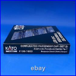 Kato N-scale 106-1603 Corrugated 4 car passenger set B