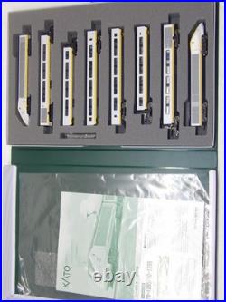 Kato N scale Eurostar TGV Electric 8 car standard passenger set 10-1295