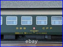 Kato Swiss SBB CFF 3 car passenger set with restaurant spur N scale K23013 Lemke