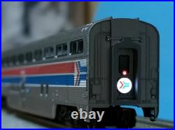 Kato Usa Amtrak El Capitan 11-Car Passenger Car Set, Tail Mark On, Maintenance A