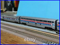Kato Usa Amtrak El Capitan 11-Car Passenger Car Set, Tail Mark On, Maintenance A