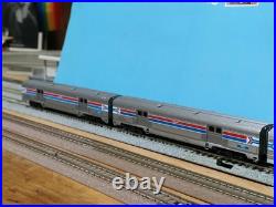 Kato Usa Amtrak El Capitan 11-Car Passenger Car Set, Tail Mark On, Maintenance A