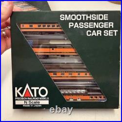 Kato smooth side passenger car set B #106-1103 Great Northern 4 cars US Seller
