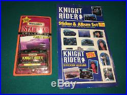 Kenner Knight Rider 2000 K. I. T. T. Voice CAR Turbo Booster Crash Set KEY HUGE LOT