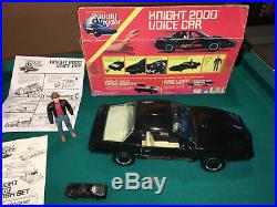 Kenner Knight Rider 2000 K. I. T. T. Voice CAR Turbo Booster Crash Set KEY HUGE LOT