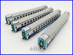 Kunter China Railway RZ2 25Z/K Coach / Passenger Cars (4 cars set) (N scale)
