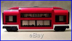 LEGO Train Carriage CUSTOM Club Car Double Deck Passenger Sleeper For Set 7938