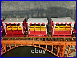 LGB 20701T Open Passenger Train Set 3 Extra Cars Original Box G Scale