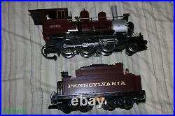 LGB 2219S Engine with 4 Pass Car Set 32843 Baggage, 3081 Combine, (2) 3280 Coaches