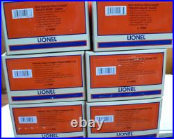 LIONEL 19060 O-SCALE HEAVYWEIGHT PULLMAN 6-PC PASSENGER CAR SET Free Shipping