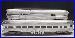 LIONEL 6-25408 O Gauge SANTA FE El Capitan Alum 2 Car Passenger Set LN NO Boxes