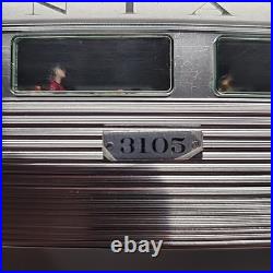 LIONEL 6-25408 O Gauge SANTA FE El Capitan Alum 2 Car Passenger Set LN NO Boxes