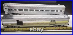 LIONEL 6-25408 O Gauge SANTA FE El Capitan Alum 2 Car Passenger Set LN NO Boxes
