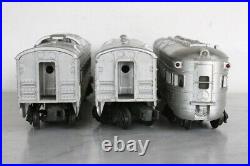 LIONEL LINES Clifton Newark Summit Three Passenger Dome Train Cars Set