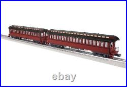 LIONEL STRASBURG (2000s) WOOD COACH 2 CAR PASSENGER SET 2227060! O SCALE 64