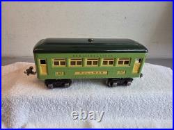 LIONEL Set of Three Passenger Cars +++ Two No. 607 & One 608 Two Tone Green +