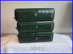 LIONEL Set of Three Passenger Cars +++ Two No. 607 & One 608 Two Tone Green +