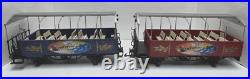 Lgb G-gauge 32253 Christmas Sightseeing 2-car Passenger Set Exl/box