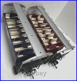 Lgb G-gauge 32253 Christmas Sightseeing 2-car Passenger Set Exl/box
