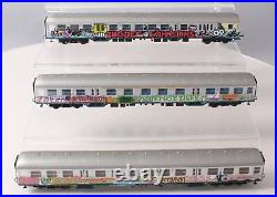 Lima 149847K HO Graffiti Passenger Car Set EX/Box