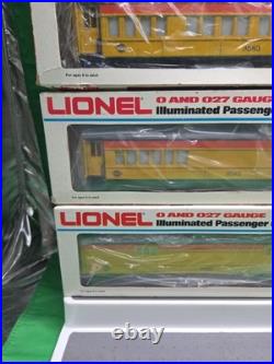 Lionel 0 & 027 9581 9582 9583 9585 Chessie Steam Special 4 Car Passenger Set